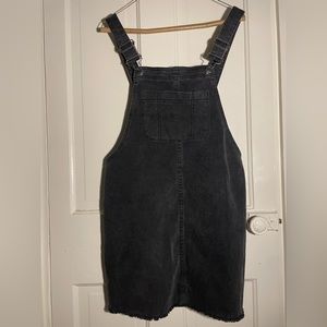 Wild fable black overall dress size m